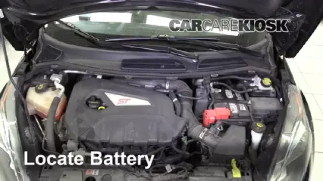 2016 Ford Fiesta ST 1.6L 4 Cyl. Turbo Battery Jumpstart